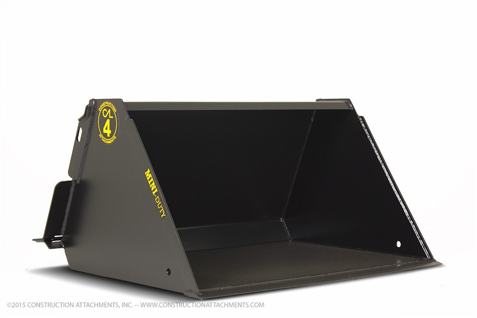 Mini Skid Steer High Capacity General Purpose Bucket