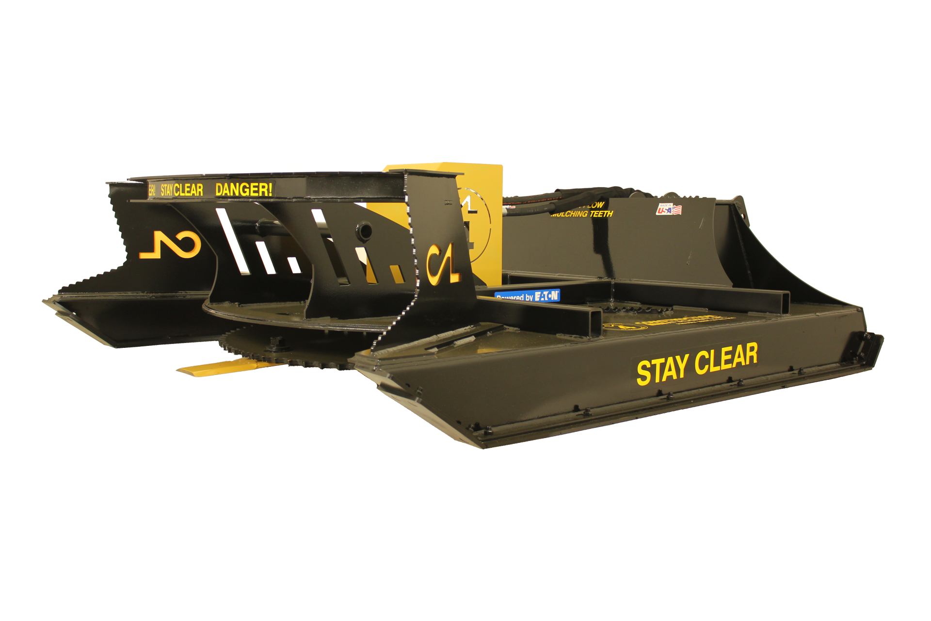 Hydraulic Rotary Brush Cutter Skid Steer